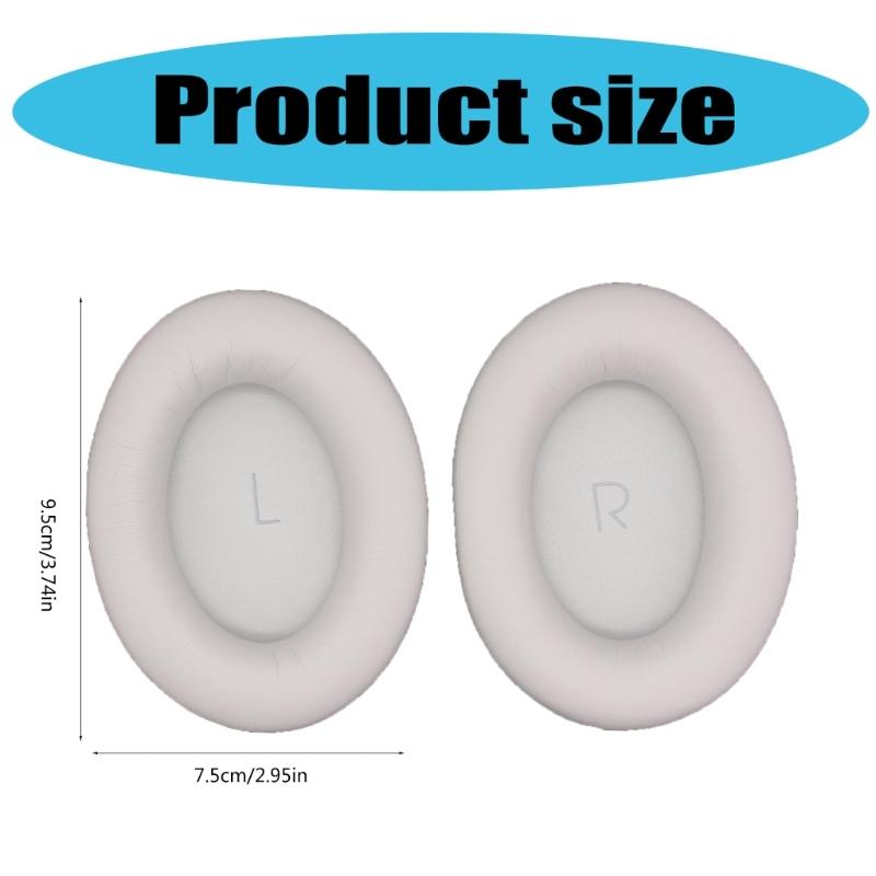 Comfortable Ear Cushions Soft Earphone Cover Protective Earcup Earpads Replacement Earmuffs
