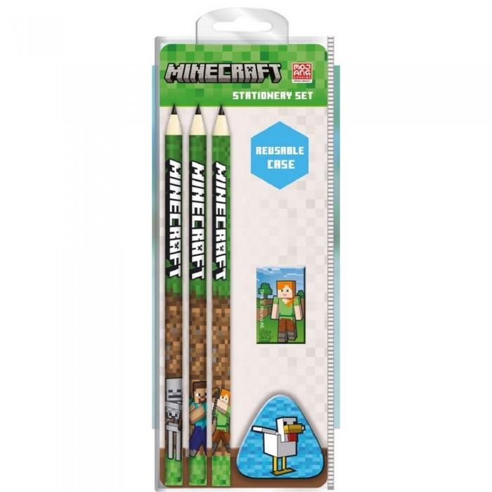 Minecraft Chicken Stationery Set