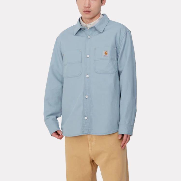 Carhartt WIP Куртка-рубашка с логотипом Walter I033578-0W9-02
