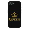 Soft Cover for Samsung Galaxy S25 S24 S23 FE Plus Ultra S7 Edge A16 A15 5G s25+ Coque Phone Case Crown King Queen Princess