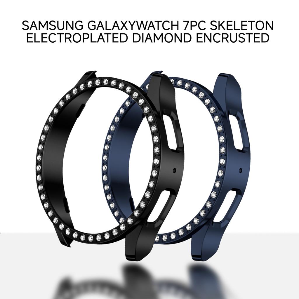 Чехол для корпуса Samsung Galaxy Watch 7 40 мм 44 мм SmartWatch Защитная крышка Полый бампер для galaxy Watch 7 40 мм 44 мм Аксессуары