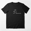 La Linea The Line Osvaldo Cavandoli Tv T Shirt Unisex Happy Fashion Unisexs Tshirts Streetwear Tee Round Neck Casual Tops Camisetas