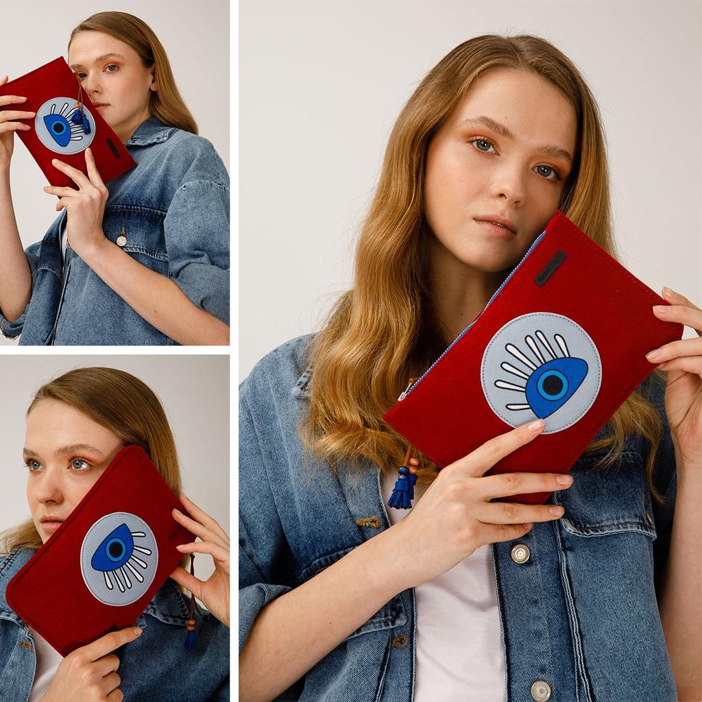 Biggdesign Дорожная косметичка My Eyes On You из фетра