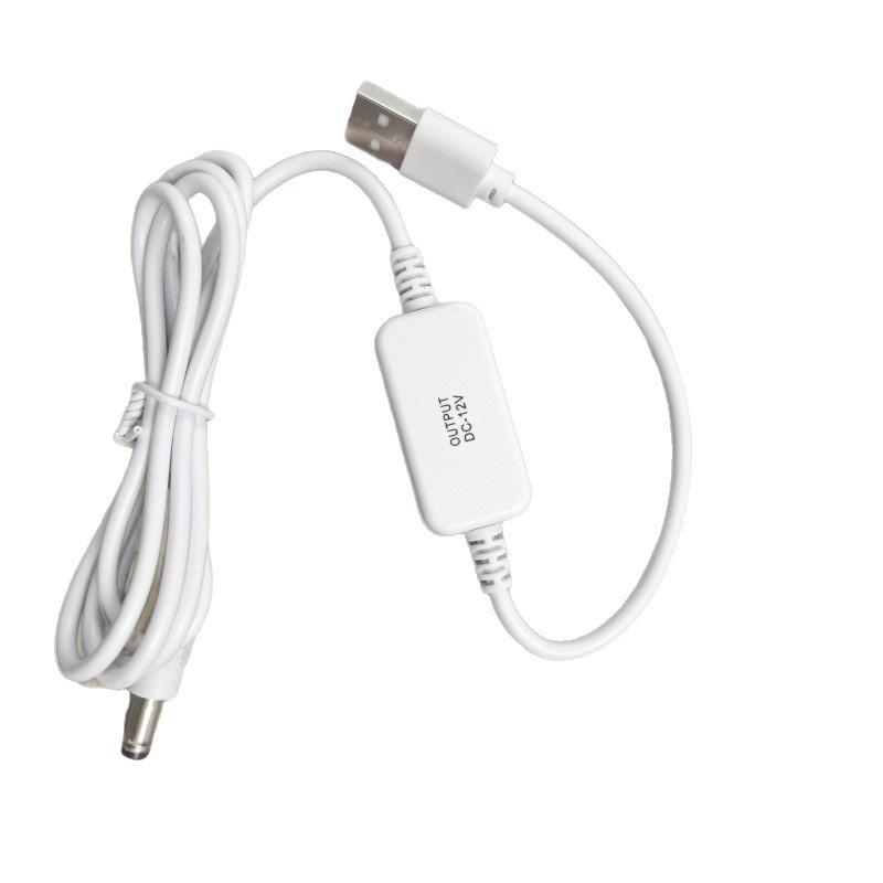 Кабель-конвертер USB 5V в 12V для Wi-Fi роутера, вентилятора, динамика