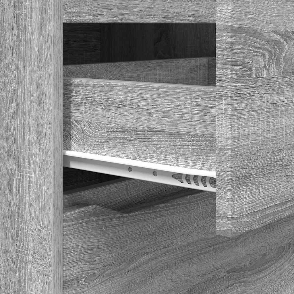 Storage Cabinet Grey Sonoma 60 x 48 x 81 cm