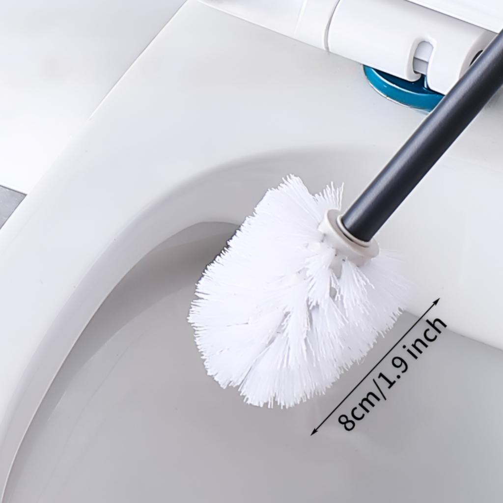 Szczotka do toalety wc wolnostojąca toaletowa klozetowa stalowa złota do łazienki