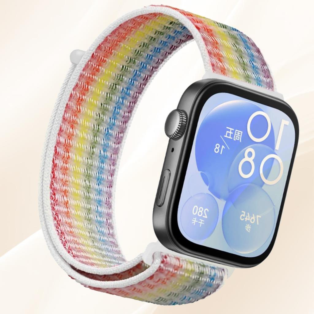 Нейлоновая петлевая лента Для huawei watch fit 3 ремешок умный браслет дышащий Спортивные ремешки браслет для huawei fit3 Аксессуары