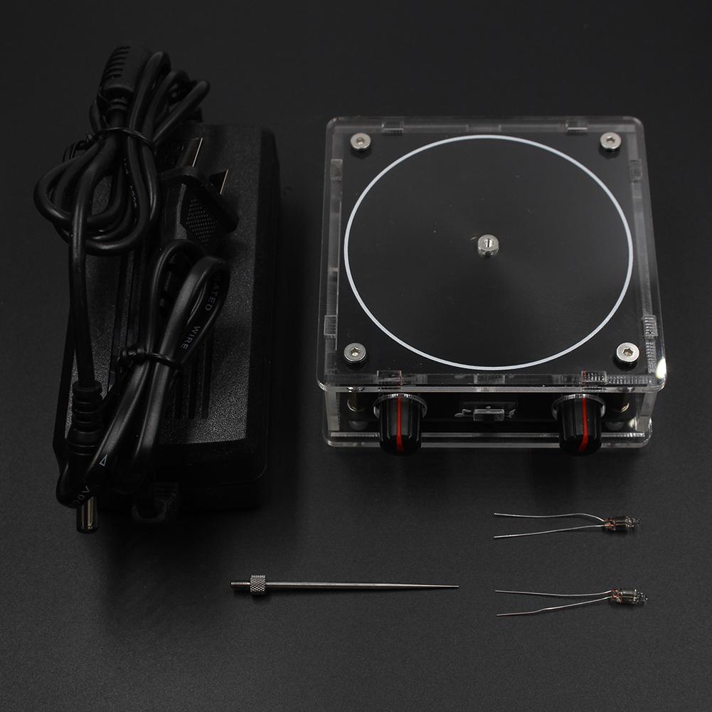 Music Tesla Coil Bluetooth/AUX Dual Mode Music Box Artificial Lightning Touchable Audio Input Bluetooth Science Experiments