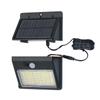 1pcs Separable LED Solar Lights 30leds PIR Motion Sensor 3modes Waterproof Wall White Lamp 6000K for Outdoor Street Home Garden