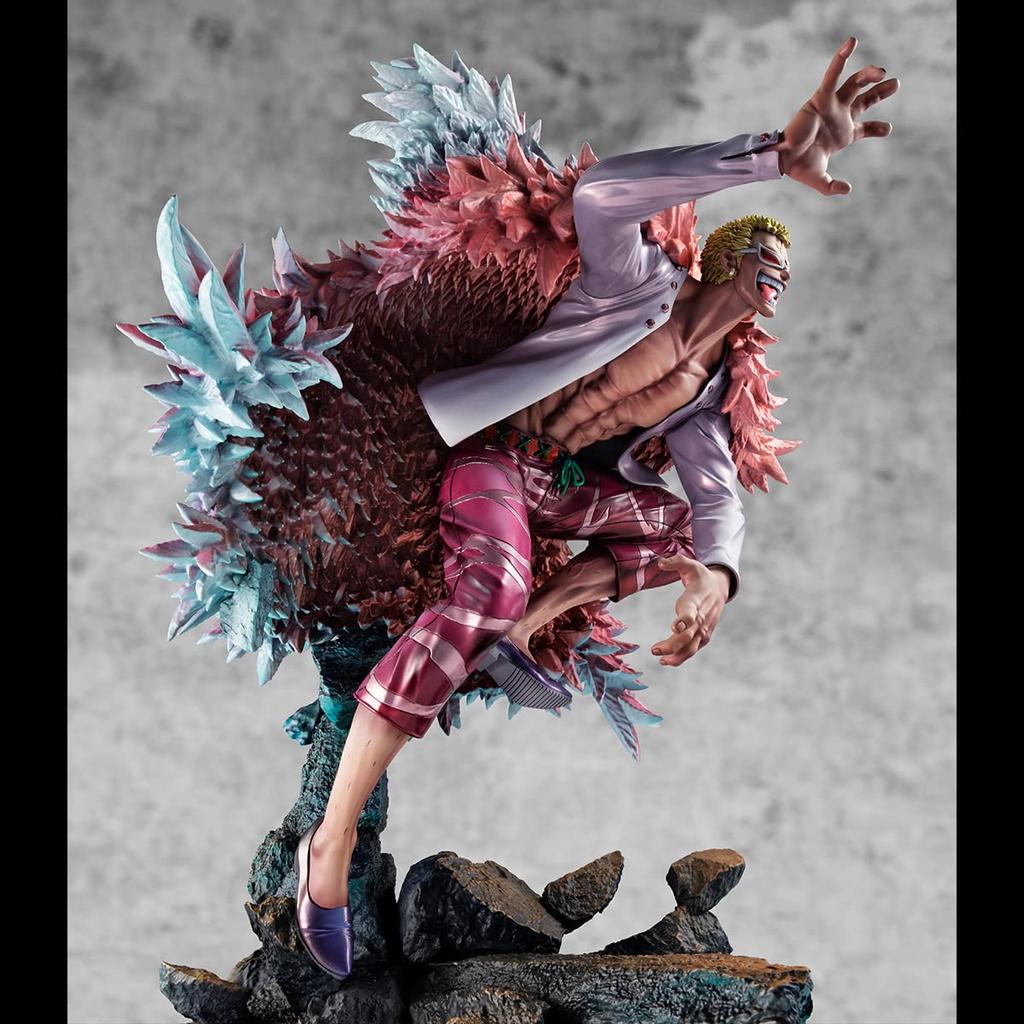 MegaHouse One Piece Небесный Демон Донкихот Дофламинго Пират Портрет Коллекционная Фигурка - - WA-Maximum - (Ограниченное),