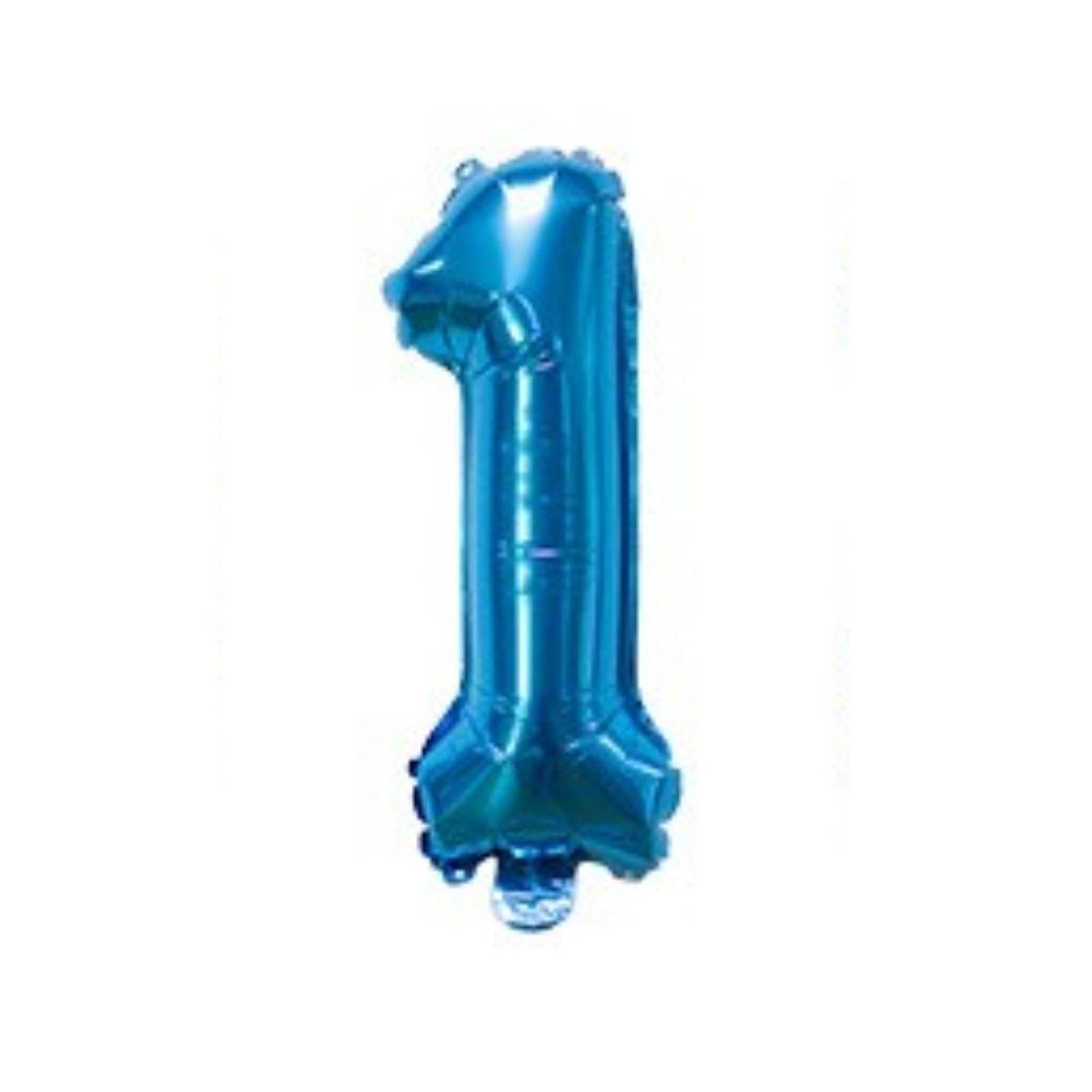 16-Inch Us Version Of Thin Body Digital Birthday Party Decoration Props Decoration Aluminum Film Balloon Digital