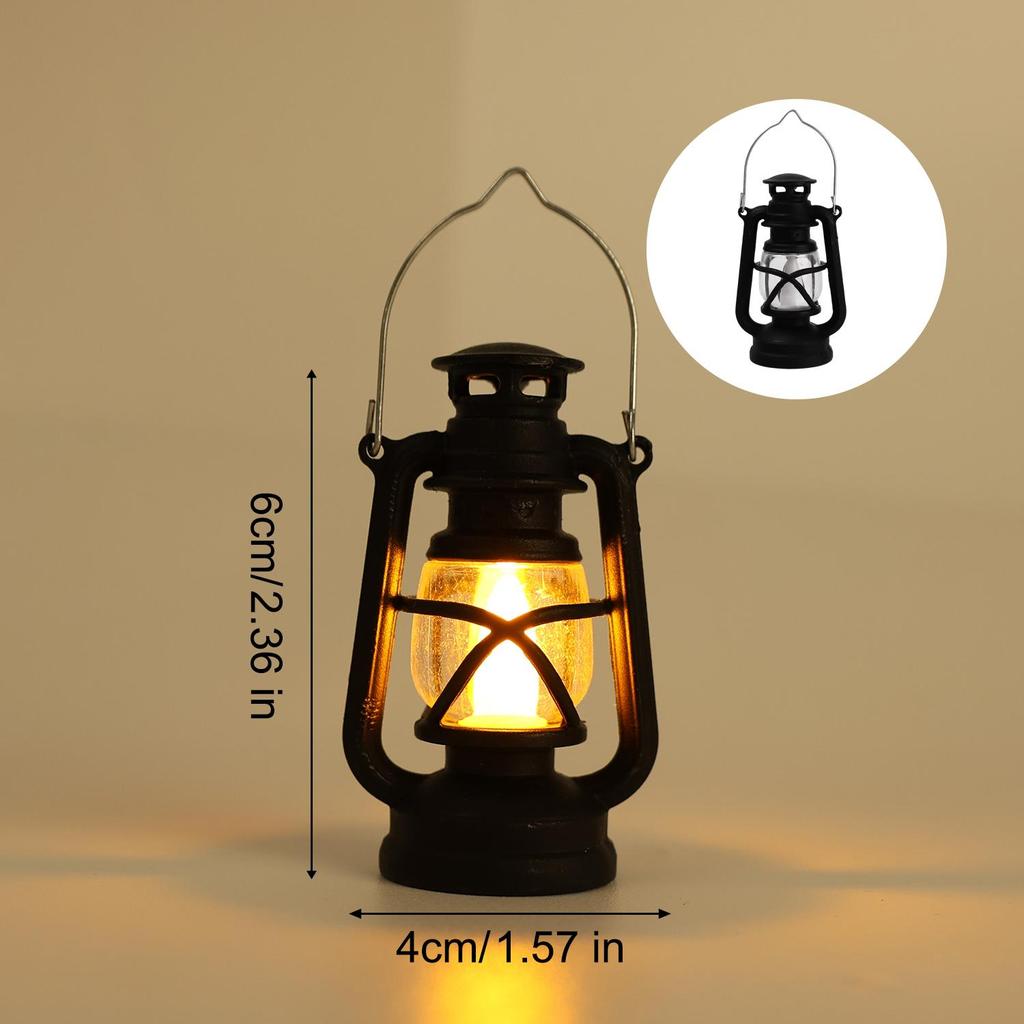1/5pcs Mini Retro Led Light Portable Battery Operated Lighting Hanging Night Light Christmas Party DIY Crafts Decorative Supply