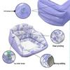 Eco-Friendly Inflatable Mesh Seat Raft - Single Person PVC Floating Pool Sofa