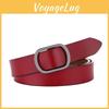 Leather Inspired Retro Belt For Ladies With Metal Clasp And Pure Leather Design