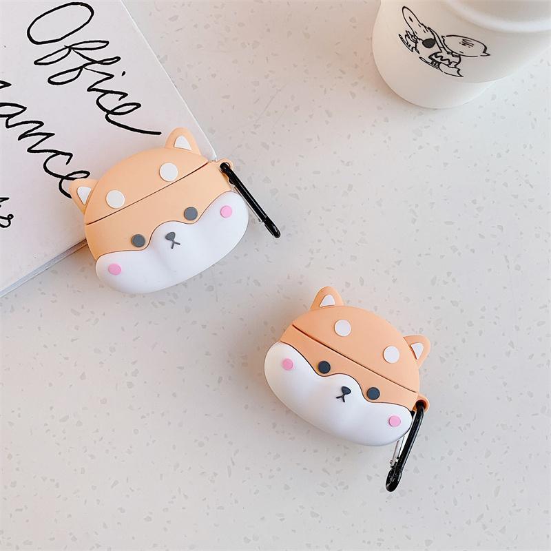 Чехол для наушников 3D Dog для Airpods 1 2 3 Corgi Cute Wireless Headphone Cover для Airpods Pro Case для Air Pod 1 2 3 Charge Case