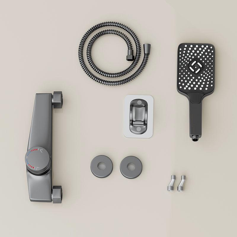 Набор смесителей для ванны «водопад», ручная душевая лейка, настенный латунный смеситель для ванны, смеситель для горячей и холодной воды