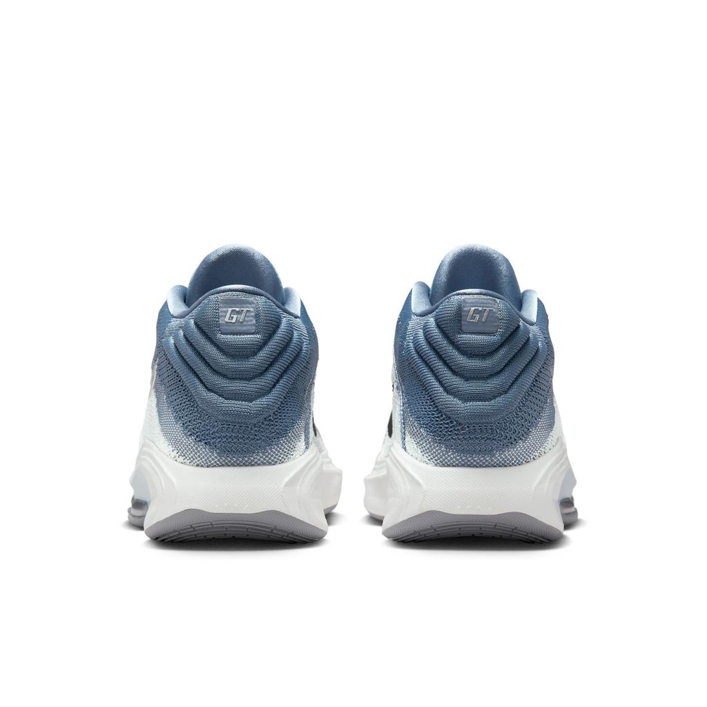 Nike ГТ. Баскетбольные кроссовки Hustle 3 с амортизацией, нескользящие, средней высоты, мужские, серо-синие, FV5952-402