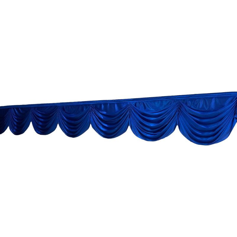 3/6 м Длинная шелковая драпировка из ледяного шелка, свадебный фон для сцены, декор для вечеринки, драпировка, фон для банкета, занавеска, гирлянда