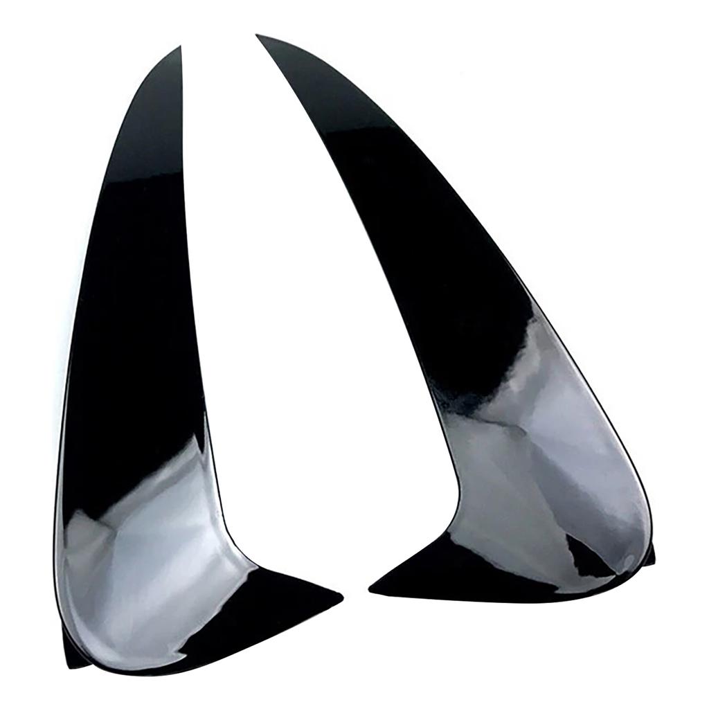 Gloss Black Rear Air Vent Cover For Benz C Class W205 C43 C63 2014-2019