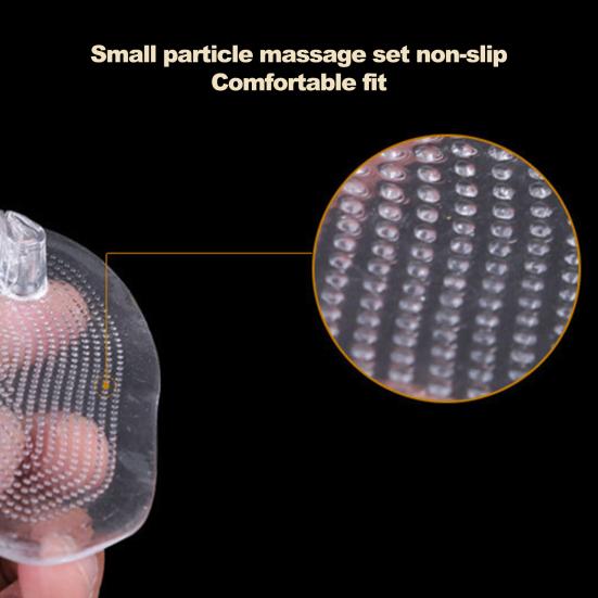 1 Pair Fit Size Forefoot Pad Shock Proof Useful Men Flip Flops Insole Half Size Toe Separator Shoe Cushion