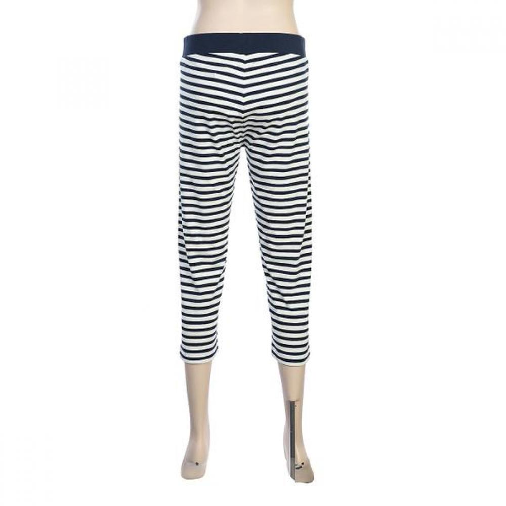 Barbara Women S Stripe Print 3 4 Homewear Bottom Gwp1763p