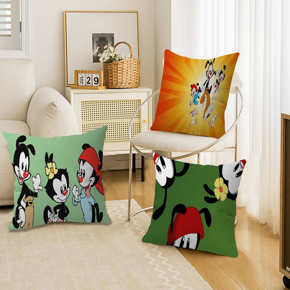 Мультфильм Animaniacs 45*45см Наволочка Декоративная Наволочка для Подушки Домашняя Наволочка для Подушки на Диван