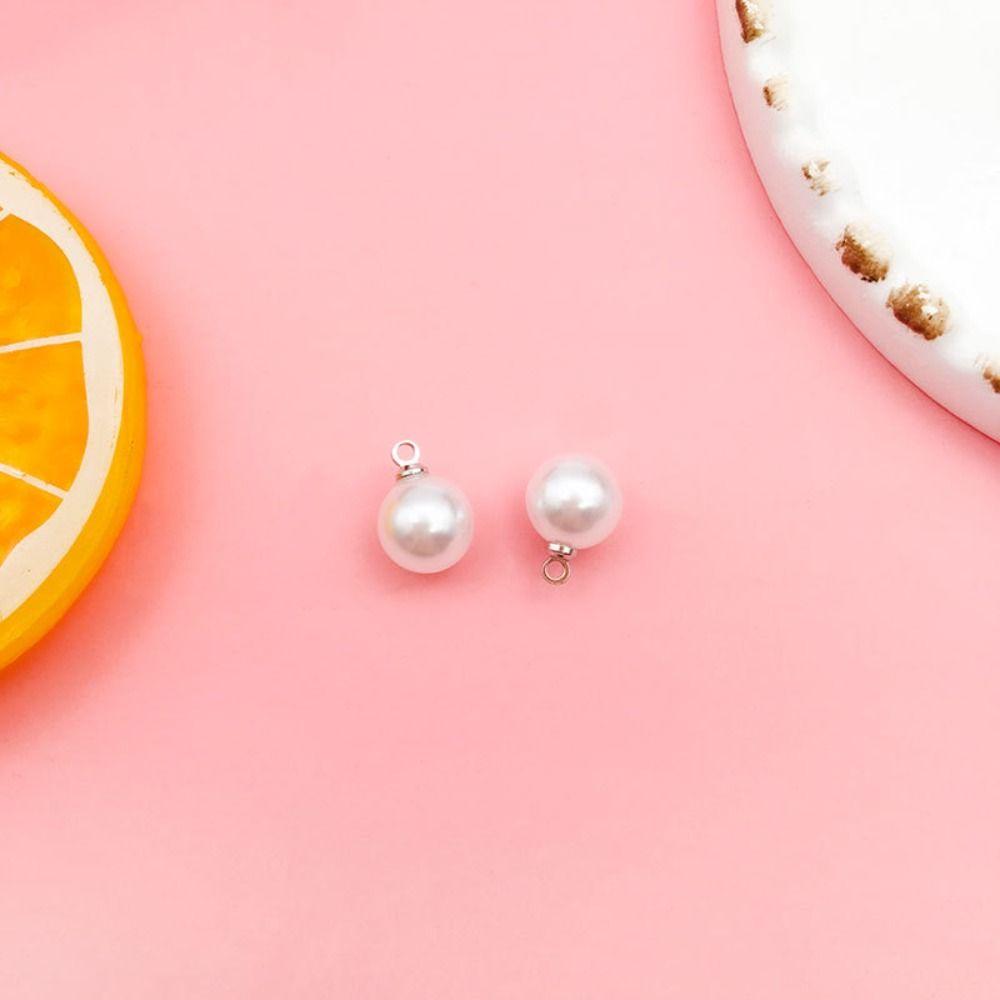 10 шт. Ручная работа Имитация жемчуга Декор для одежды DIY Подвесные серьги Подвеска Молния