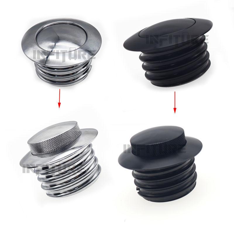 Всплывающая крышка бензобака для мотоцикла, вентилируемая крышка масляного бака для Harley Davidson Touring Road Street Electra Glide Road King