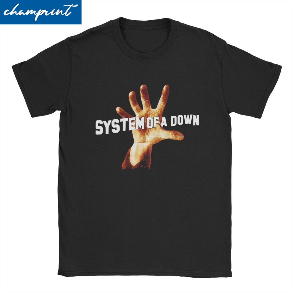 Винтажные футболки с рок-группой System Of A Down, хлопковая футболка унисекс WoUnisex, футболка с короткими рукавами в стиле хэви-метал, классическая одежда унисекс