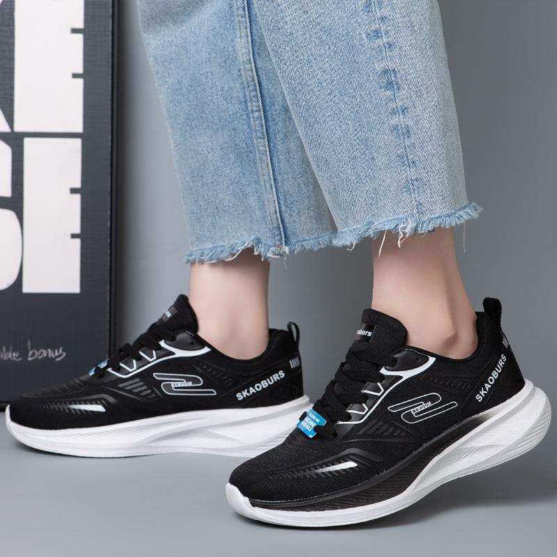 Men's Shoes New Sports Running Shoes Fashion Trendy Shoes Lightweight Travel Shoes Mesh Breathable Trend Couple Sports Shoes