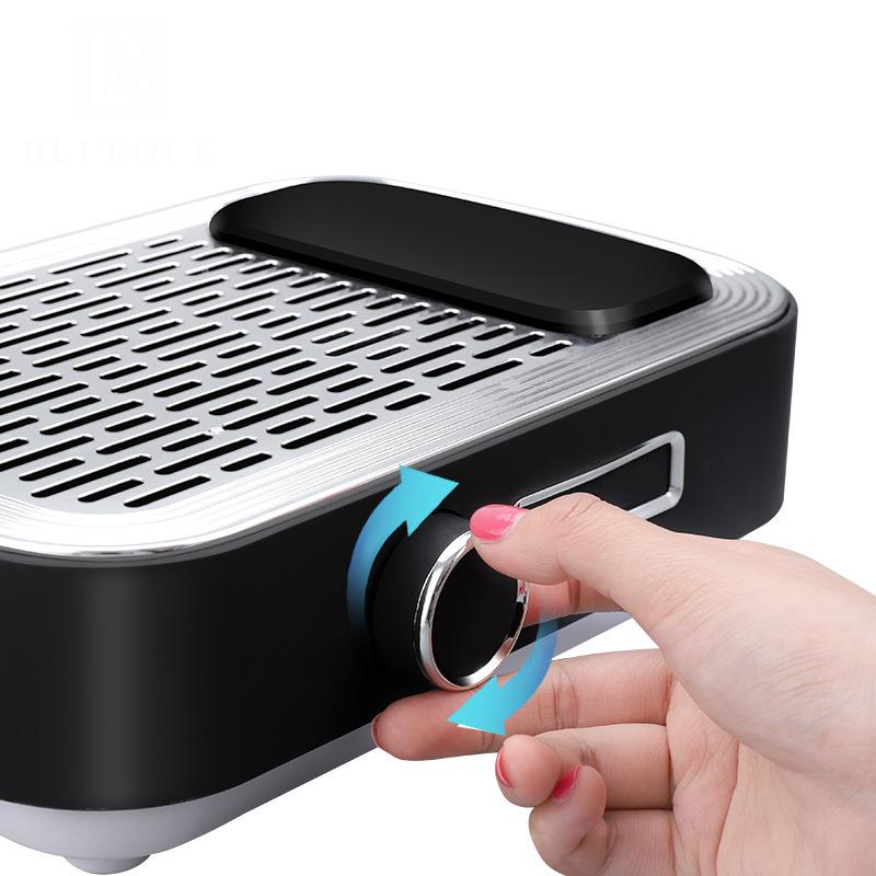 80W Strong Suction Nail Vacuum Collector for Manicure Tools Nail Fan with Filter for Nail Art Salon Equipment Nails Dust Cleaner