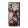 Чехол для телефона с рисунком "Олень и Личи" для Redmi 14C 10C Note 15 14 13 12 10 11 K40 Pro Plus 5G, противоударный, из мягкого ТПУ, Fundas