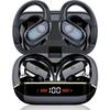 Wireless Earbuds Bluetooth 5.4 Headphones 75H Playtime Sports Ear Buds LED Display Earbuds with 4 ENC Mic, IP7 Waterproof Earphone for Workout/Running