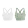 2 Pack Women's Breathable Sports Bra High Strength Support Underwear Jump Rope Running Yoga Braletter Summer Tank Top