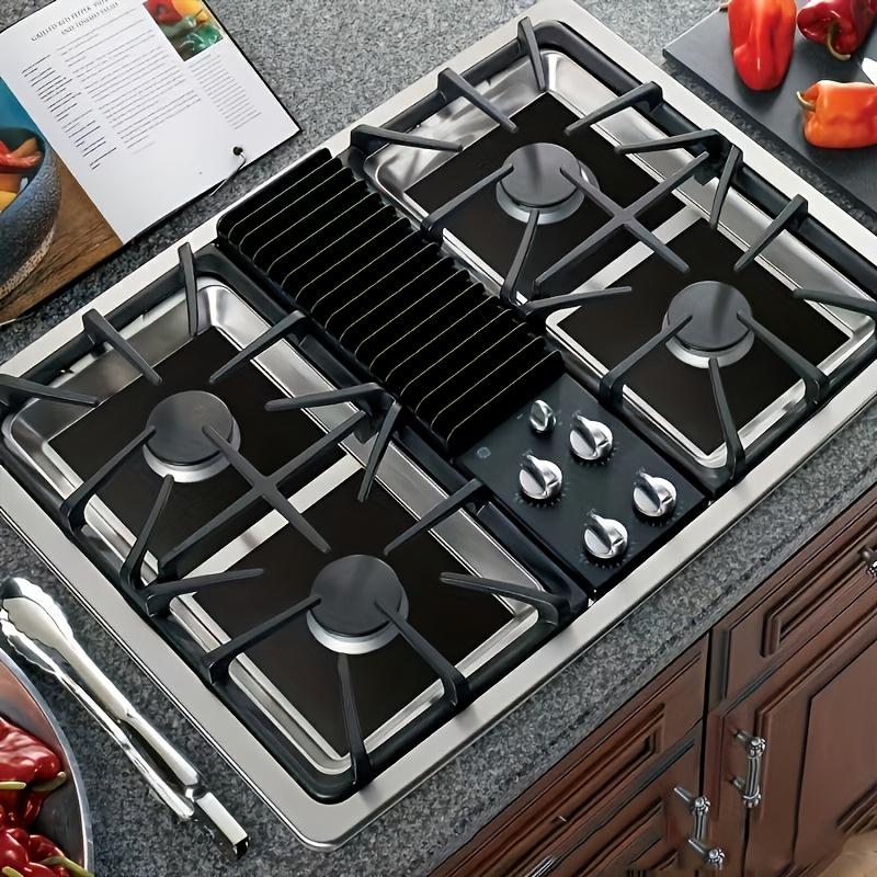 [Маслостойкий протектор для плиты] Маслостойкий коврик-протектор для кухонной газовой плиты | Подкладка для газовой плиты, Крышка для варочной панели, Кухонные аксессуары