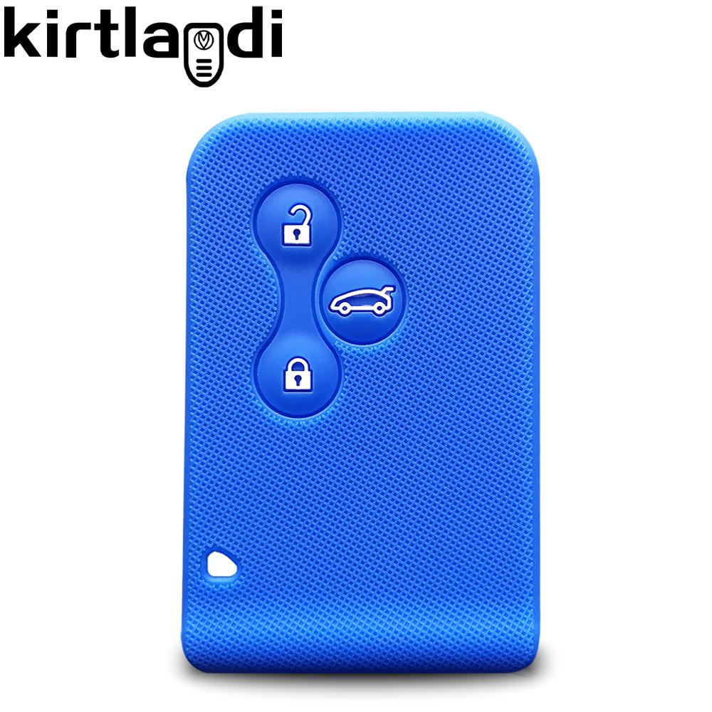 Крышка-накладка для пульта ключа для Renault Megane 2 Scenic Zoe 2004 2006 2009 Cassone/Furgonato/Promiscuo Clio Logan Laguna 2 Аксессуары