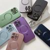 Применимо к чехлу для мобильного телефона iPhone11promax, магнитное крепление, металлическая краска, Apple 11, полноразмерная защитная пленка для объектива, противоударный защитный чехол