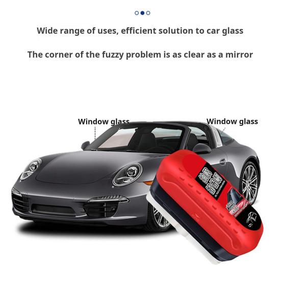 Средство для удаления масляной пленки с лобового стекла автомобиля, простое в использовании, компактное, портативное и противотуманное