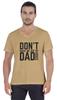 Letter Printed   Don  T Make Me Use My Dad Voice   Mens Tshirt For Daddy's Jersey