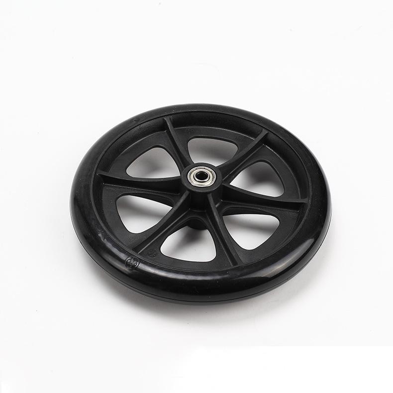 2 шт. 6/8-дюймовые колесные диски для инвалидной коляски, сменные сплошные шины, износостойкие