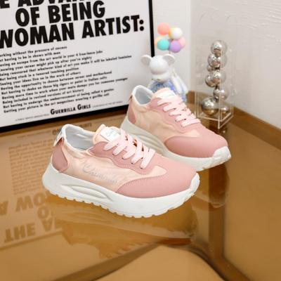 2024 Новые летние женские новые модные дышащие спортивные туфли на шнуровке с толстой подошвой Zapatillas De Mujer