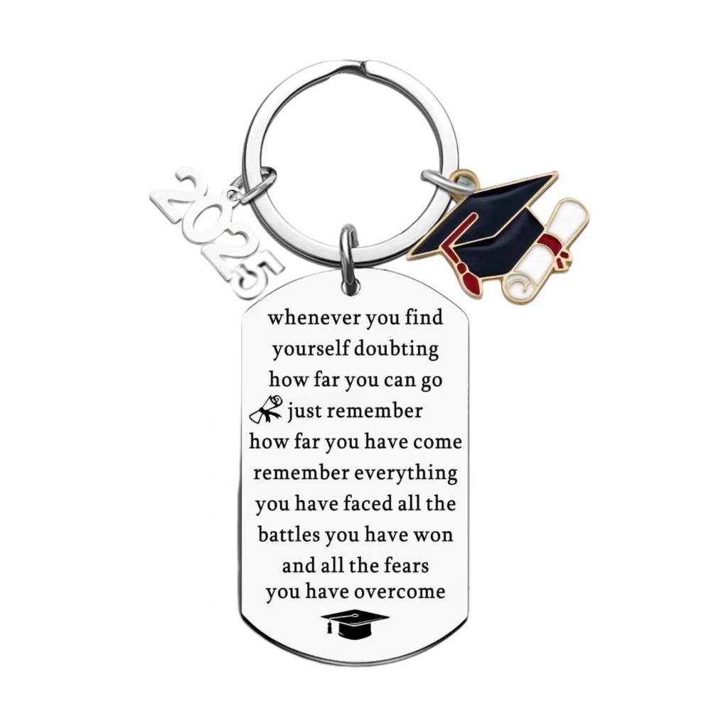 Брелок для ключей «Выпускной сезон» из нержавеющей стали, подарочный брелок для рюкзака на выпускной