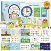 Jouet Enfant - MARAYAN - Busy Board - Jeu Éducatif - Apprentissage Alphabet - Motricité 3-5 Ans