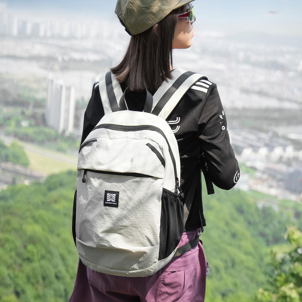 Schoolbag1011 New Backpack Unisex Japanese Casual Versatile Lightweight Small Backpack Outdoor Hiking School Bag
