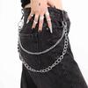 Fashion Punk Hip-hop Waist Chain Simple Pants Layered Accessories Chain Clothing C8O3