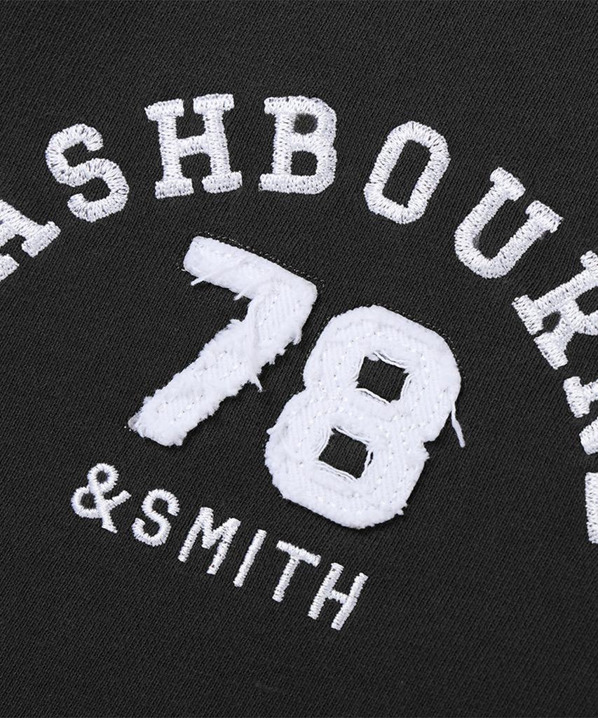 Aeswibon&Seumiseu [Мужские] Ashbourne 78 Свитшот Широкие Штаны Ash1902_Черный