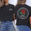 The Rose Once Upon A WRLD Tour T-shirt Cute Concert Tee Korean Rock Shirt Women T-shirts Short Sleeve K-pop Shirt Streetwear Top