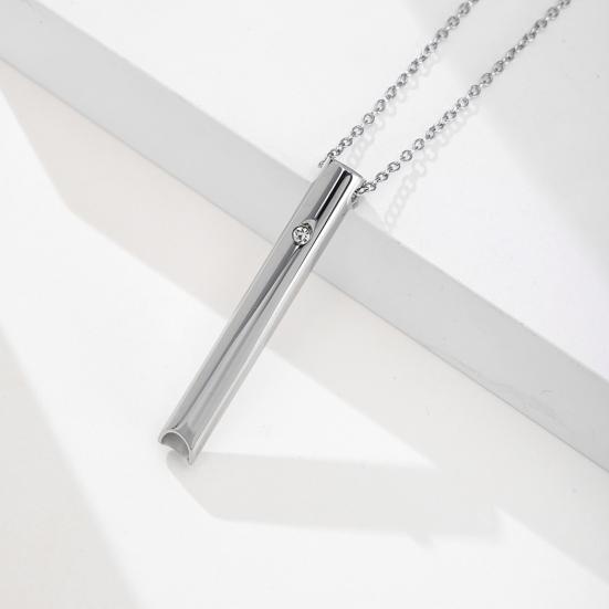 Дыхательное ожерелье Ожерелье для снятия тревоги Ожерелье с подвеской-свистком для снятия стресса Медитация Осознанность Дыхание