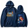 Худи с принтом Аниме One Piece Луффи Сабо, Унисекс Пуловер Манки Д. Луффи, Свободная Толстовка с Длинным Рукавом Streetwear
