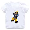 Fireman Sam Print Cartoon Funny White Short Sleeve New Men Women Tee Adults Children Boy Gril Top Kid Parent Child Cotton Tshirt